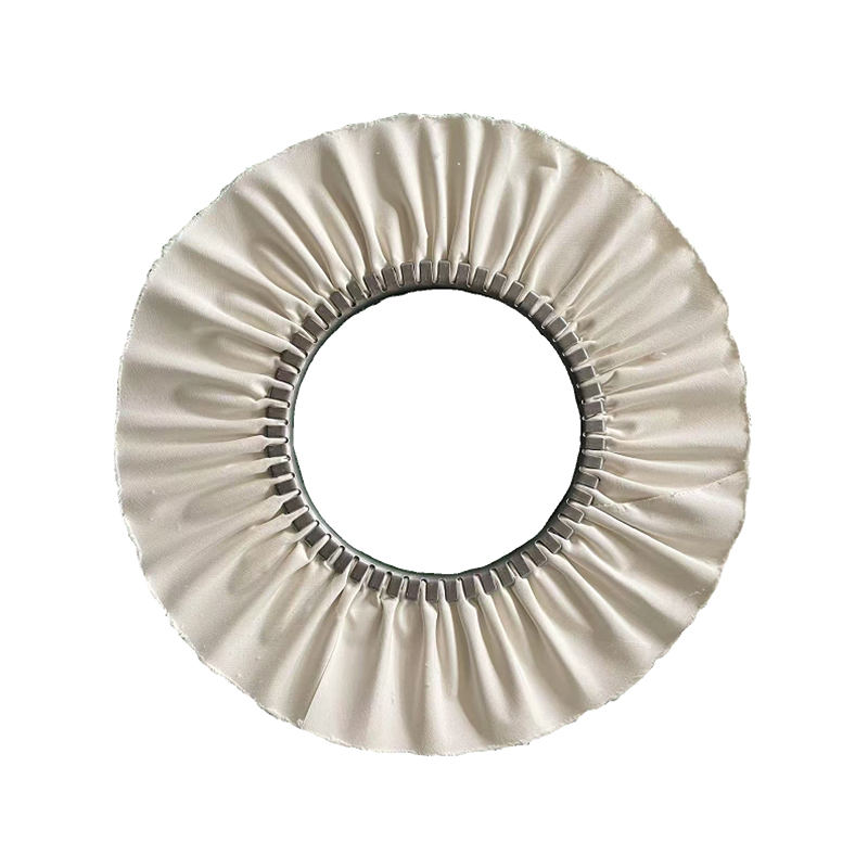 Weiches Stoffpolierrad für Edelstahl