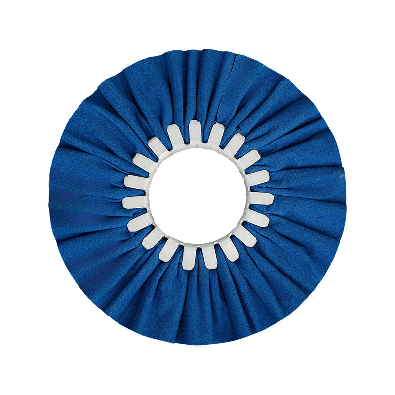 Standardmäßiges blaues Windrad zum Polieren von Aluminium